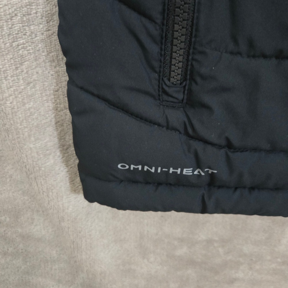 Columbia Puffer Vest Men Large Black Omni-Heat Sacramento Fan Gear Outdoors - Picture 4 of 11